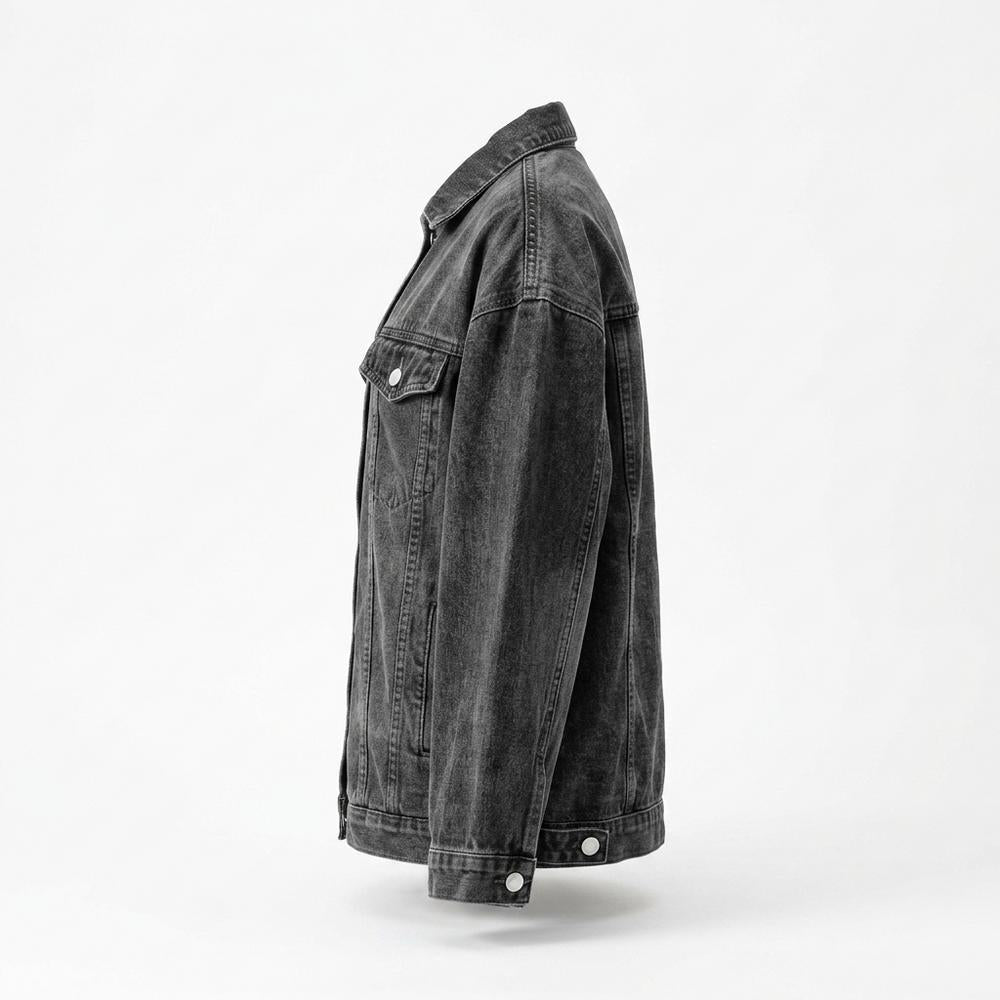 Gentleman Code - Depel | Geknöpfte Locker Geschnittene Jacke Damen