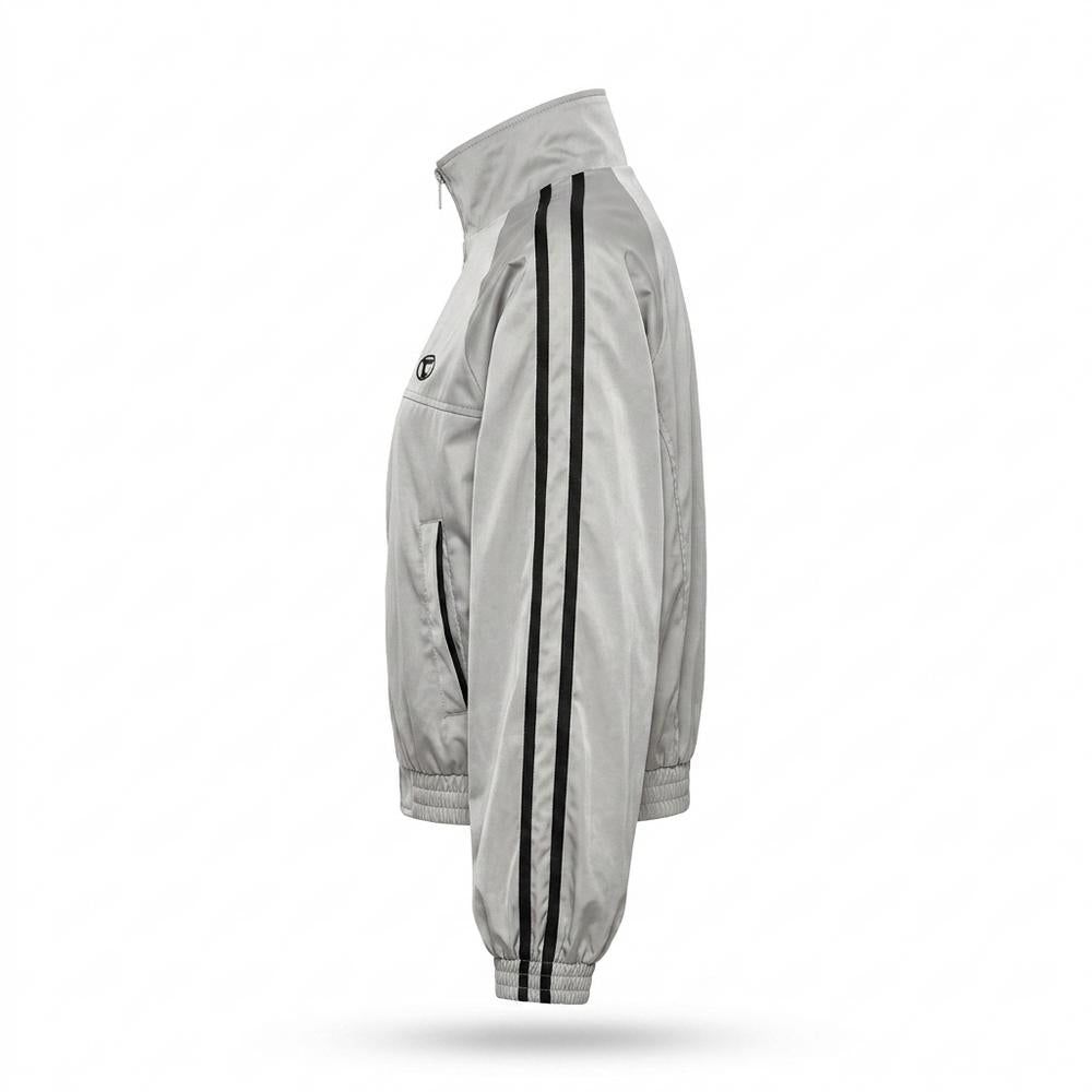 Gentleman Code - Cawel | Kurzgeschnittene Gestreifte Jacke Damen