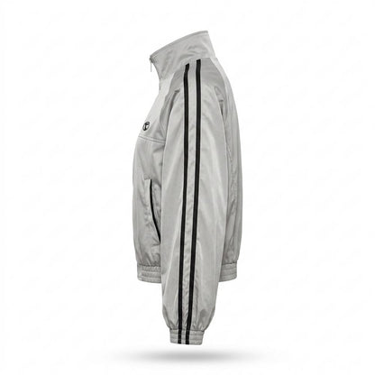 Gentleman Code - Cawel | Kurzgeschnittene Gestreifte Jacke Damen