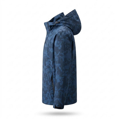 Gentleman Code - Naniv | Gemusterte Funktionale Jacke Herren