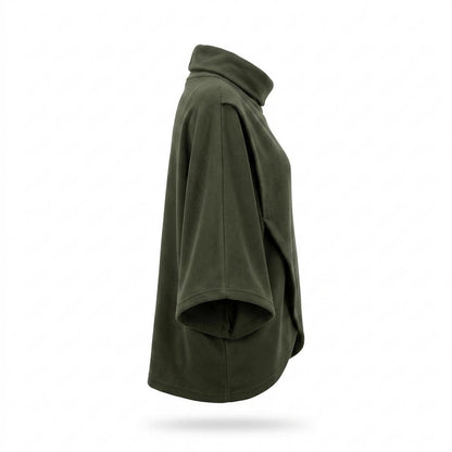 Gentleman Code - Vavol | Hochgeschlossener Asymmetrischer Pullover Damen