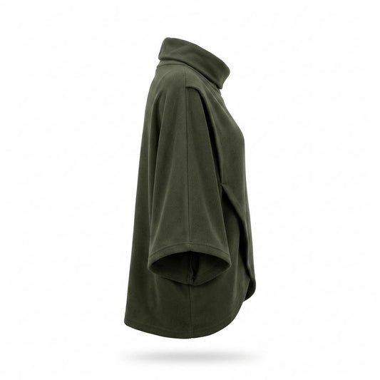 Gentleman Code - Vavol | Hochgeschlossener Asymmetrischer Pullover Damen