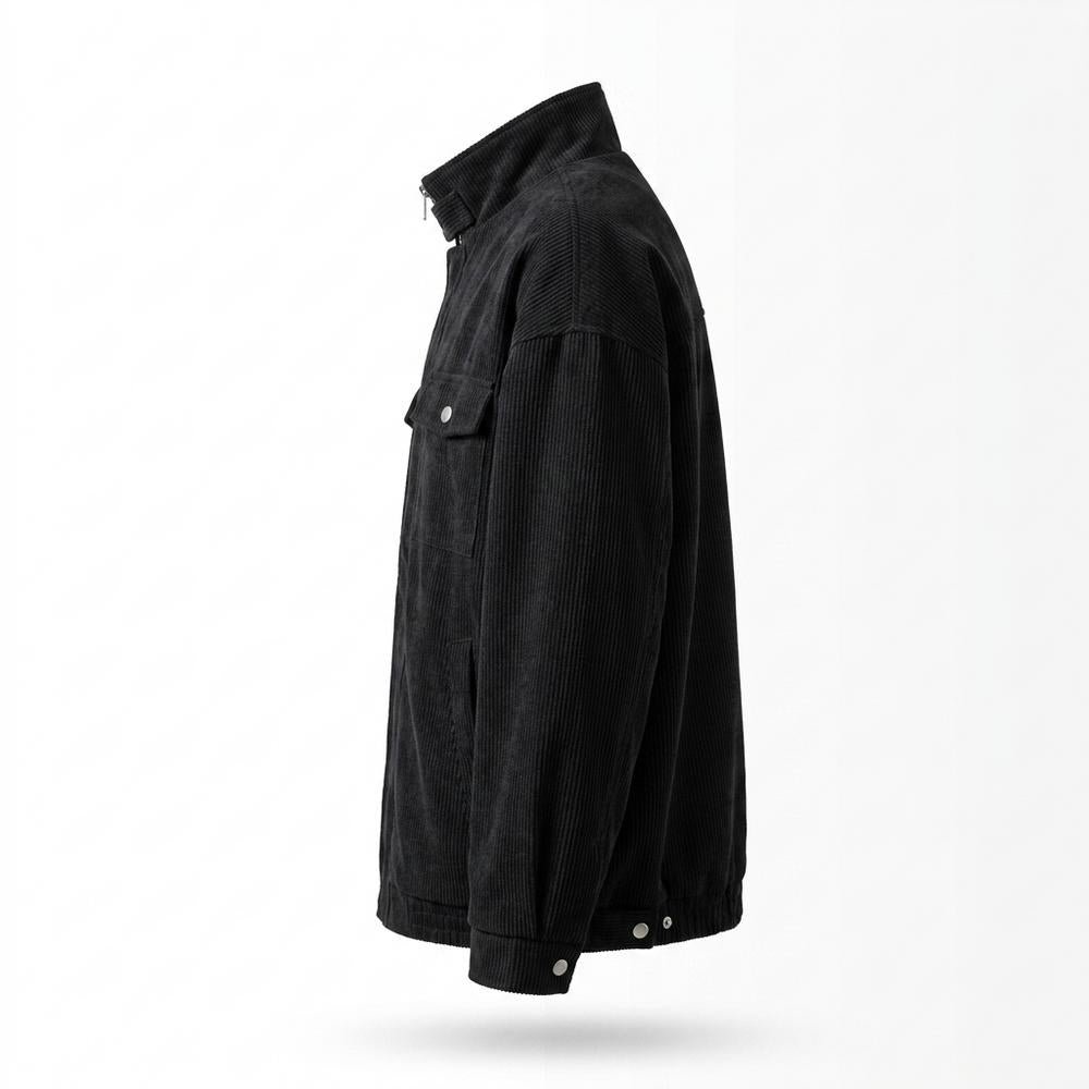 Gentleman Code - Tabom | Gerippte Weitgeschnittene Jacke Unisex