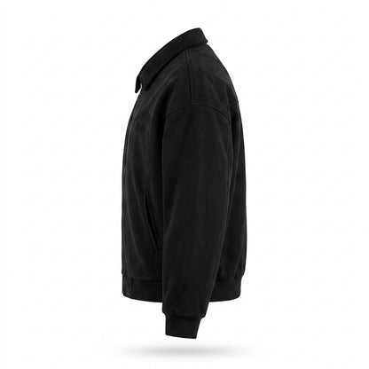 Gentleman Code - Kazol | Velourartige Kastige Wildleder-Jacke Unisex