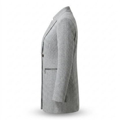 Gentleman Code - Nawuv | Strukturiert Tailliert Mantel Damen