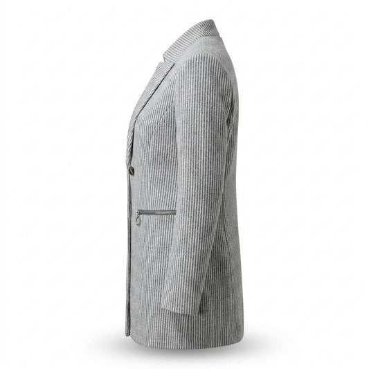 Gentleman Code - Nawuv | Strukturiert Tailliert Mantel Damen