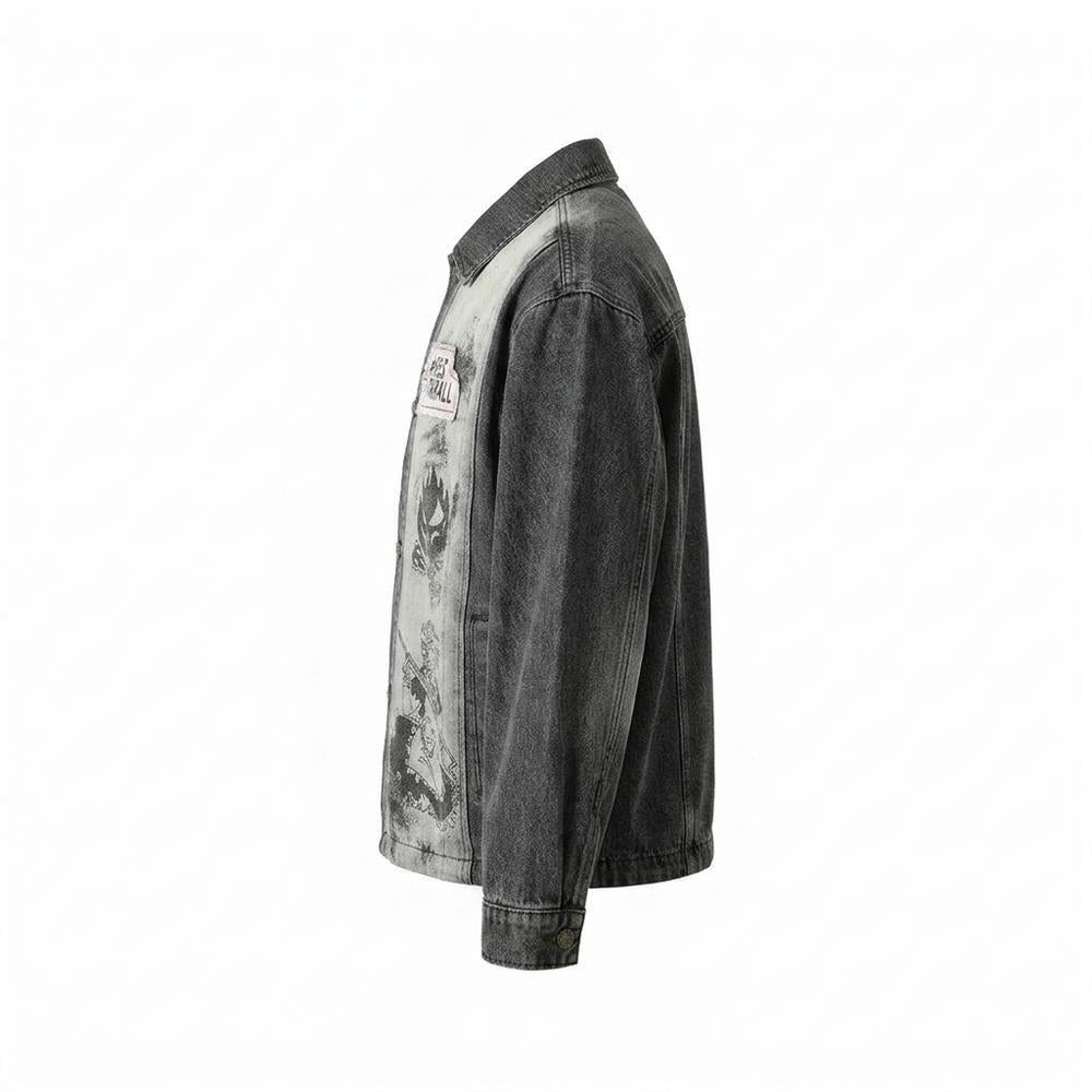 Gentleman Code - Ketir | Bedruckte Zweifarbige Jacke Unisex