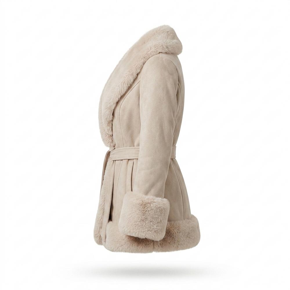 Gentleman Code - Rabat | Gefütterter Taillierter Mantel Damen