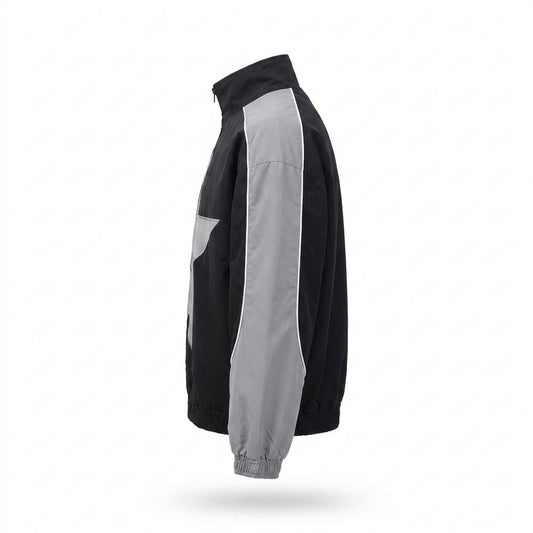 Gentleman Code - Yozuk | Colorblock Stehkragen Jacke Unisex