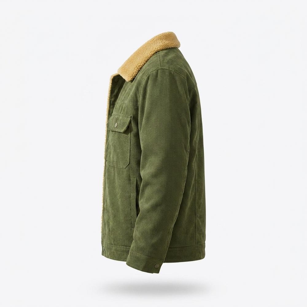 Gentleman Code - Nituk | Gefütterte Cord Jacke Herren