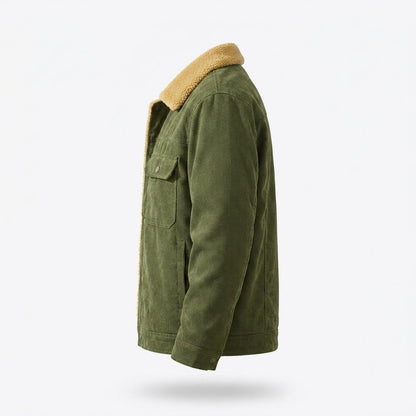 Gentleman Code - Nituk | Gefütterte Cord Jacke Herren