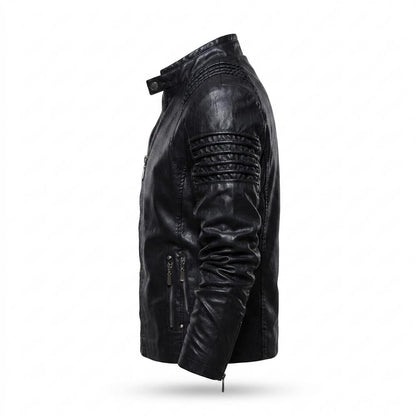 Gentleman Code - Vofok | Gefüttert Gesteppt Lederjacke Herren