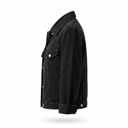 Gentleman Code - Tepet | Geknöpfte Jeans Jacke Damen