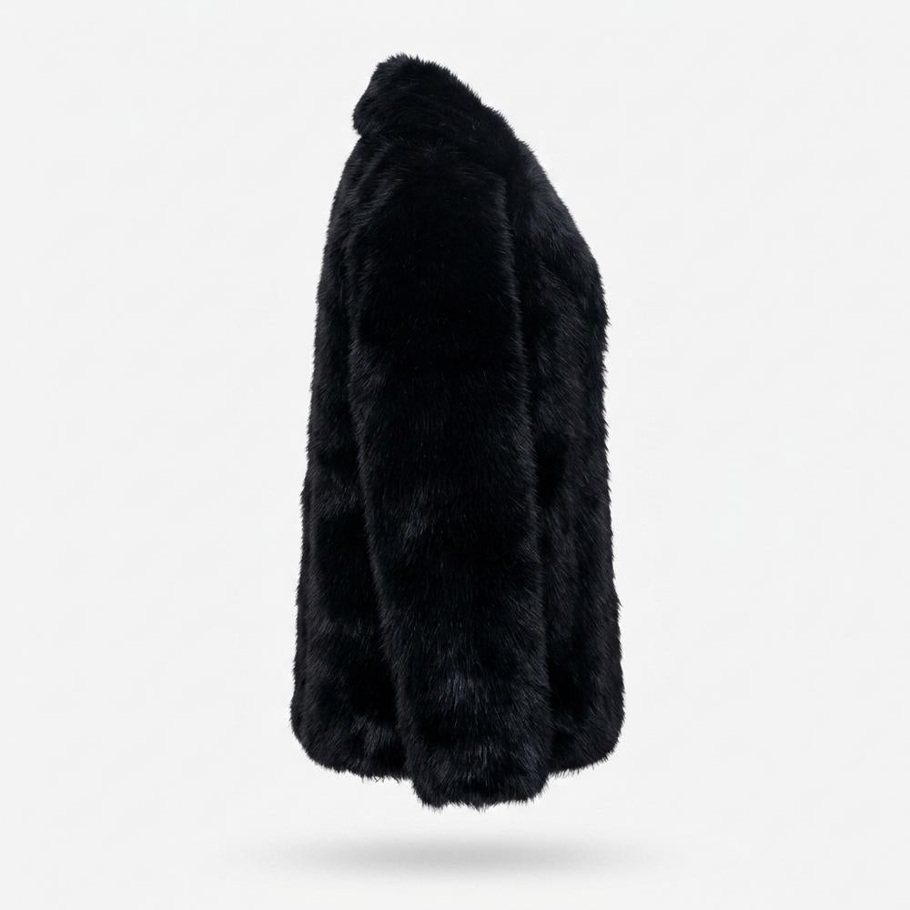 Gentleman Code - Zosud | Plüschiger Gefütterter Mantel Damen