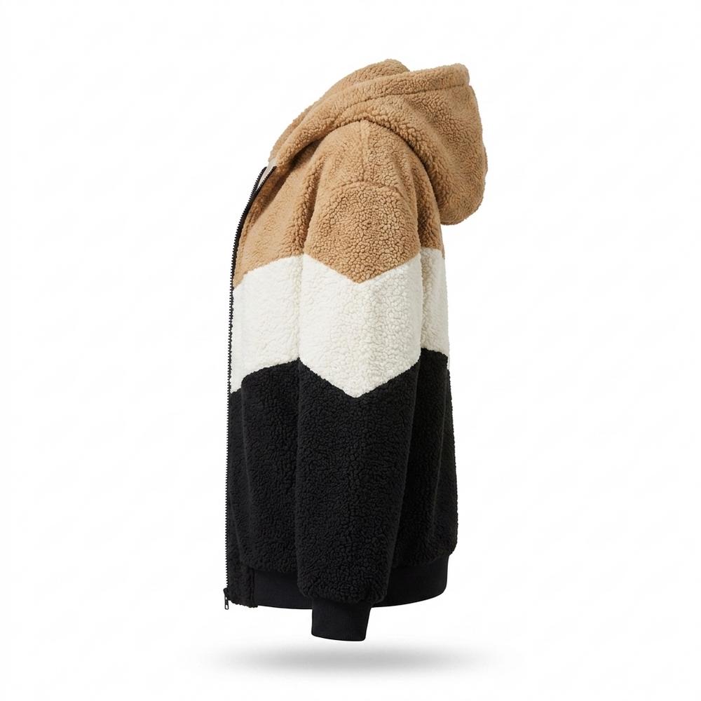 Gentleman Code - Sutur | Gefütterte Mehrfarbige Jacke Damen