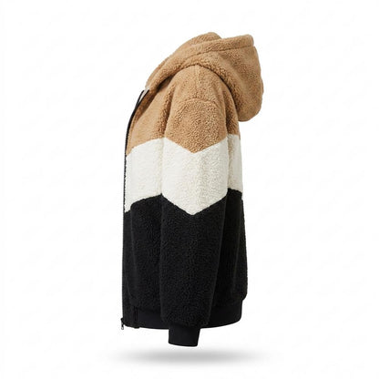 Gentleman Code - Sutur | Gefütterte Mehrfarbige Jacke Damen