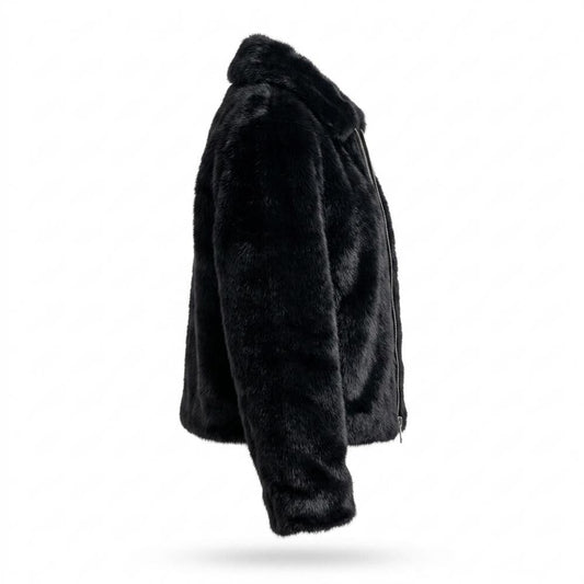 Gentleman Code - Ridod | Gefütterte Plüschige Jacke Damen