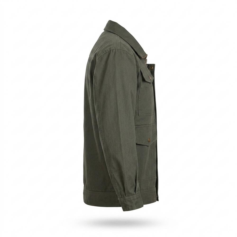 Gentleman Code - Eavir | Reißverschluss Baumwoll Jacke Unisex
