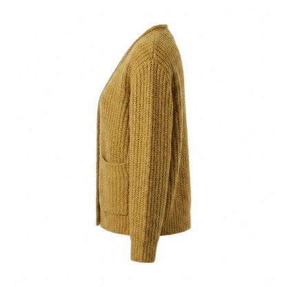 Gentleman Code - Sewam | Gerippt Langärmlig Cardigan Damen