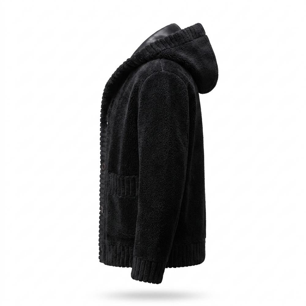 Gentleman Code - Tedon | Strukturiert Geknöpft Jacke Herren