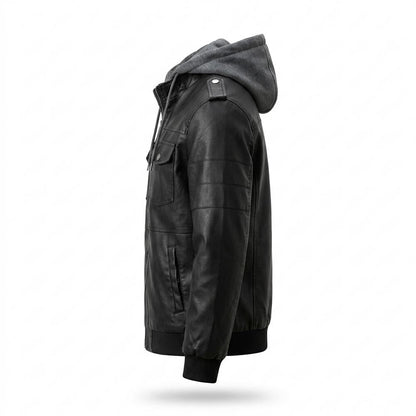 Gentleman Code - Dabol | Gefüttert Gesteppt Lederjacke Herren