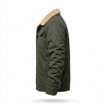 Gentleman Code - Lemed | Gefütterte Geknöpfte Jacke Herren