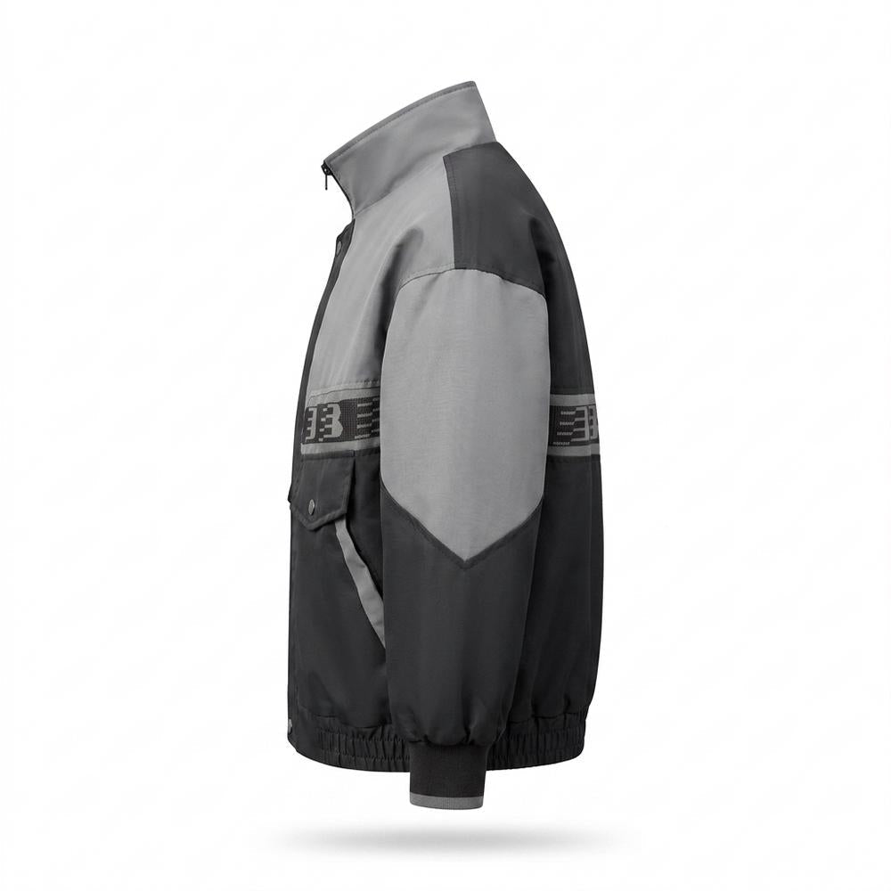 Gentleman Code - Yegik | Zweifarbige Hochgeschlossene Jacke Unisex