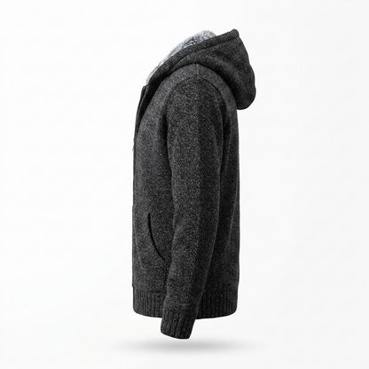 Gentleman Code - Rubuk | Gefüttert Gestrickt Strickjacke Herren