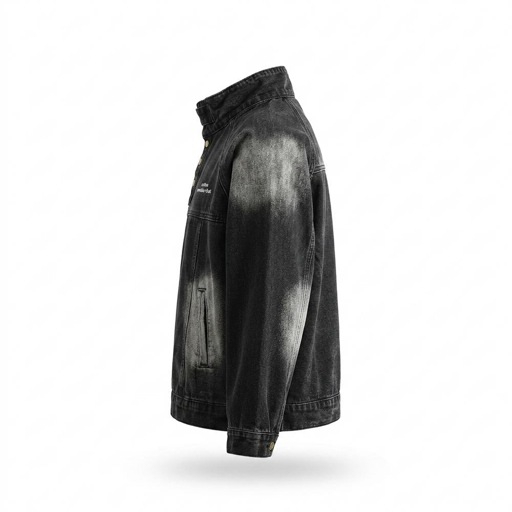Gentleman Code - Lanon | Gewaschene Hochgeschlossene Jacke Unisex
