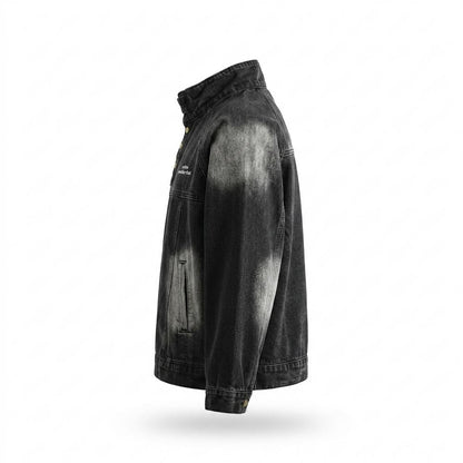 Gentleman Code - Lanon | Gewaschene Hochgeschlossene Jacke Unisex