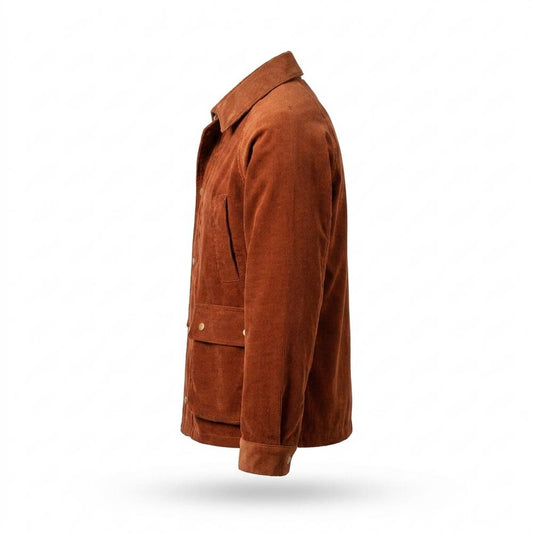 Gentleman Code - Netid | Gerippt Geknöpft Jacke Herren