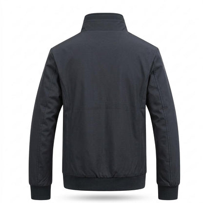 Gentleman Code - Daluv | Gefütterte Stehkragen Jacke Herren
