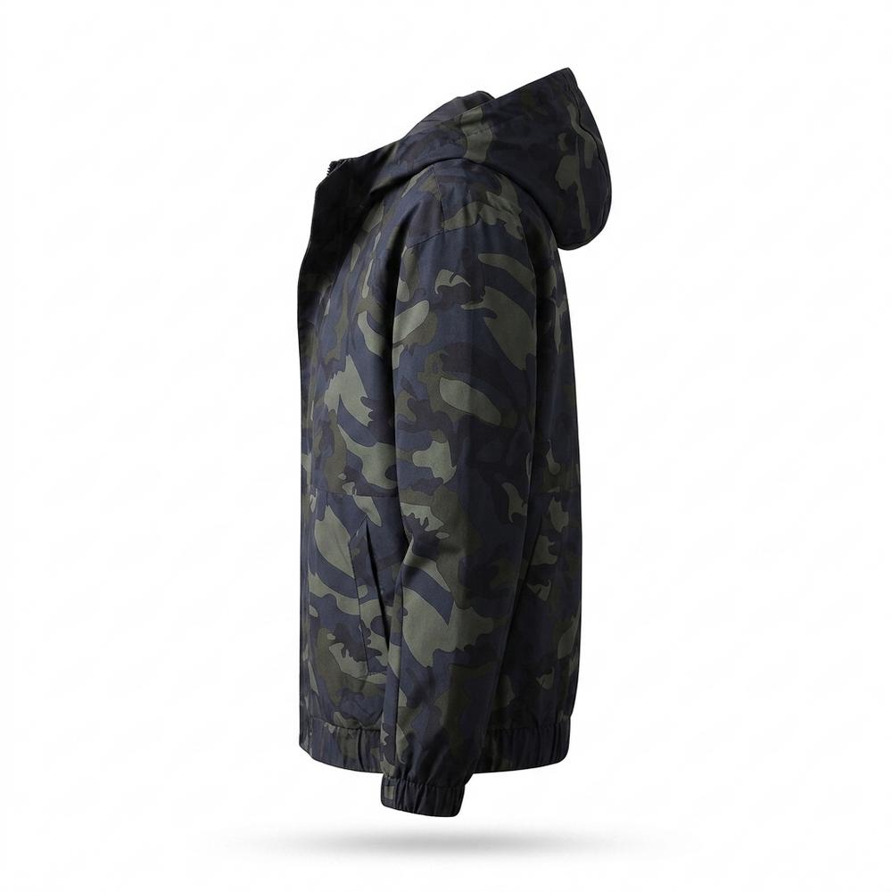 Gentleman Code - Tohum | Gemusterte Funktionale Jacke Herren