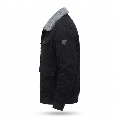 Gentleman Code - Sitat | Gefütterte Gerippte Jacke Herren
