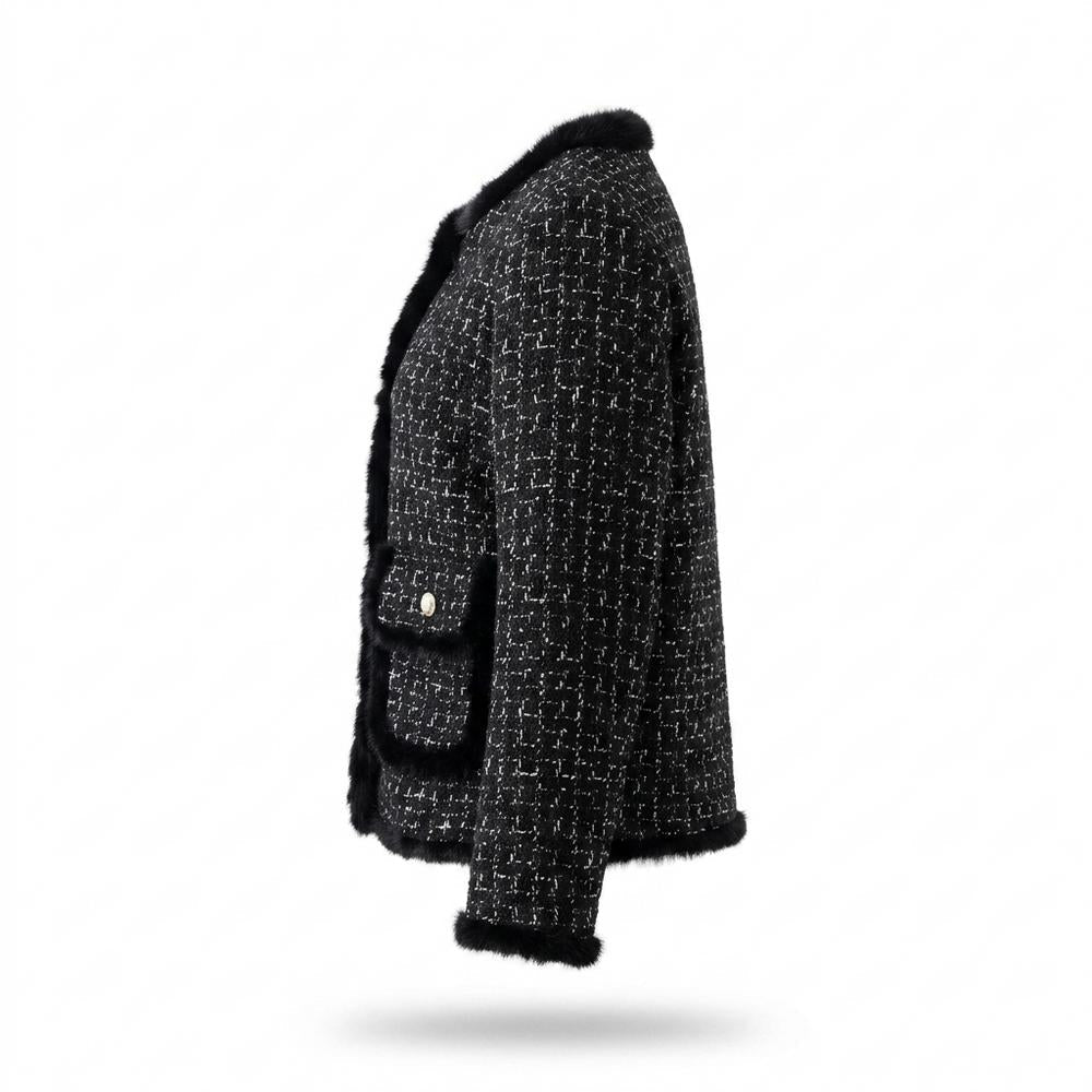 Gentleman Code - Lavit | Gefüttert Strukturiert Jacke Damen