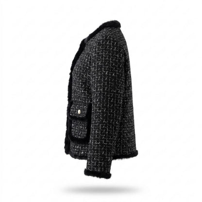 Gentleman Code - Lavit | Gefüttert Strukturiert Jacke Damen