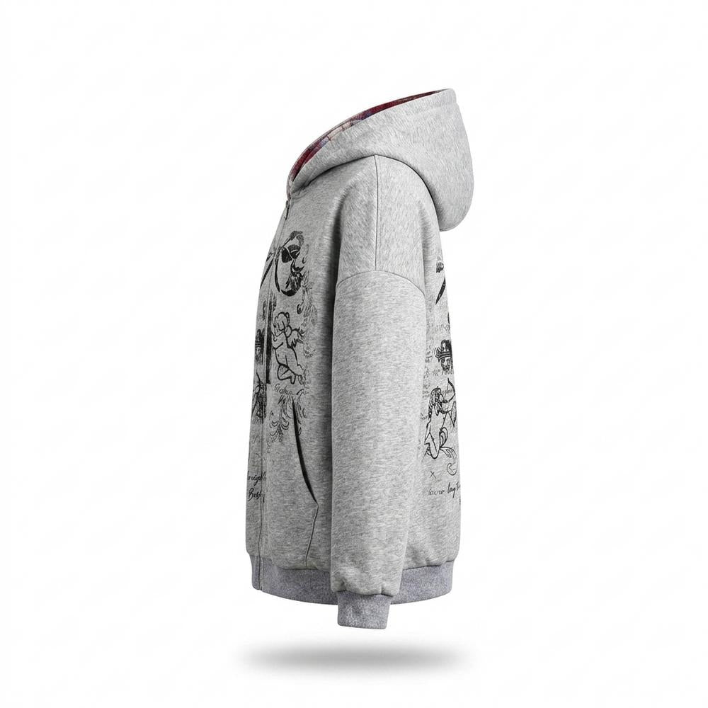 Gentleman Code - Eogan | Gefüttert Bedruckt Hoodie Unisex