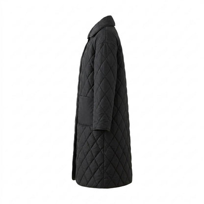 Gentleman Code - Cezon | Gesteppt Wattiert Mantel Damen