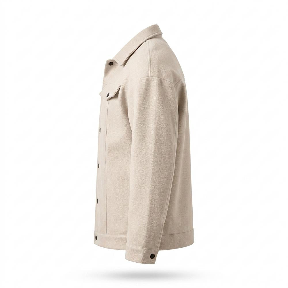 Gentleman Code - Ditut | Strukturierte Hemd Jacke Herren