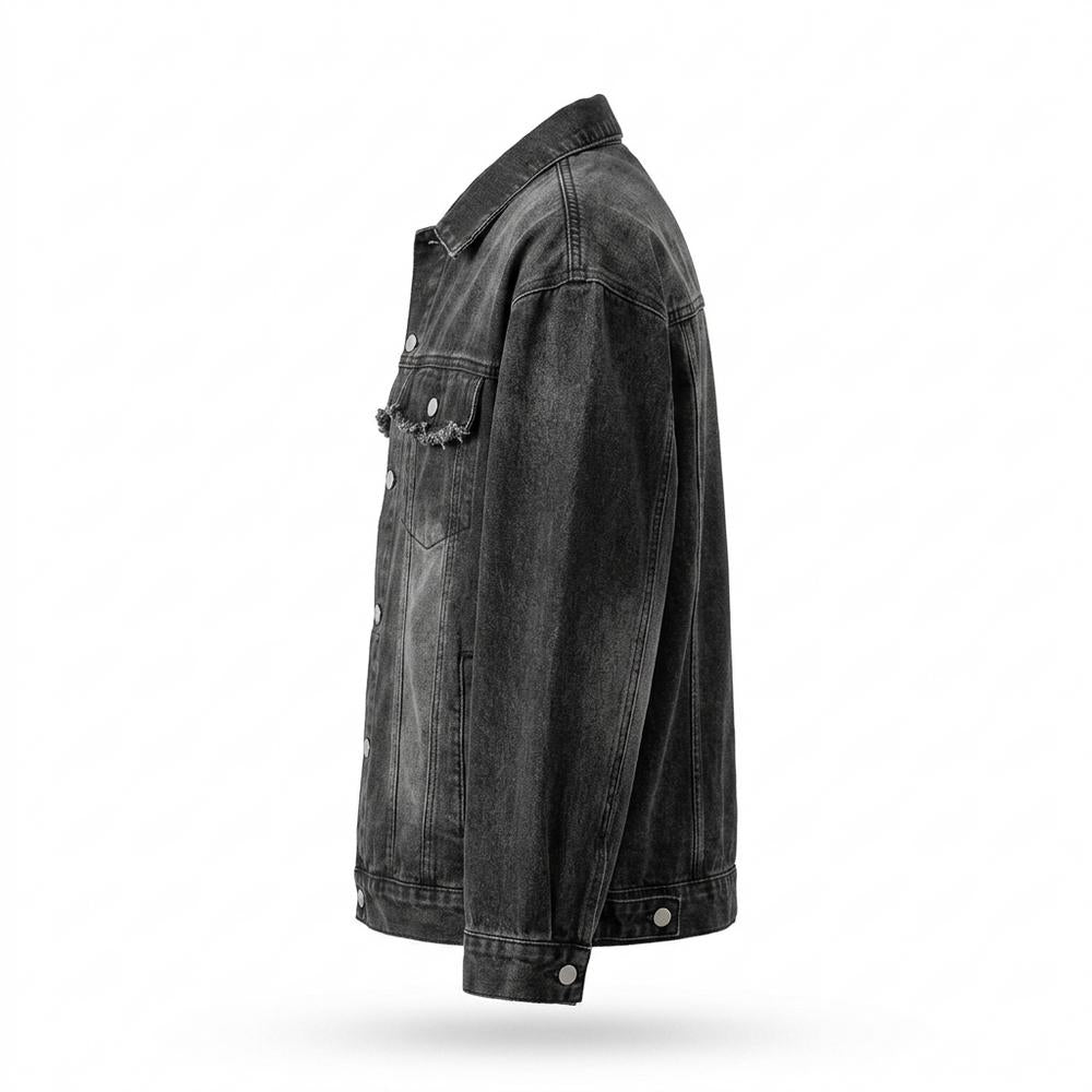 Gentleman Code - Nifat | Verwaschen Oversized Jacke Unisex