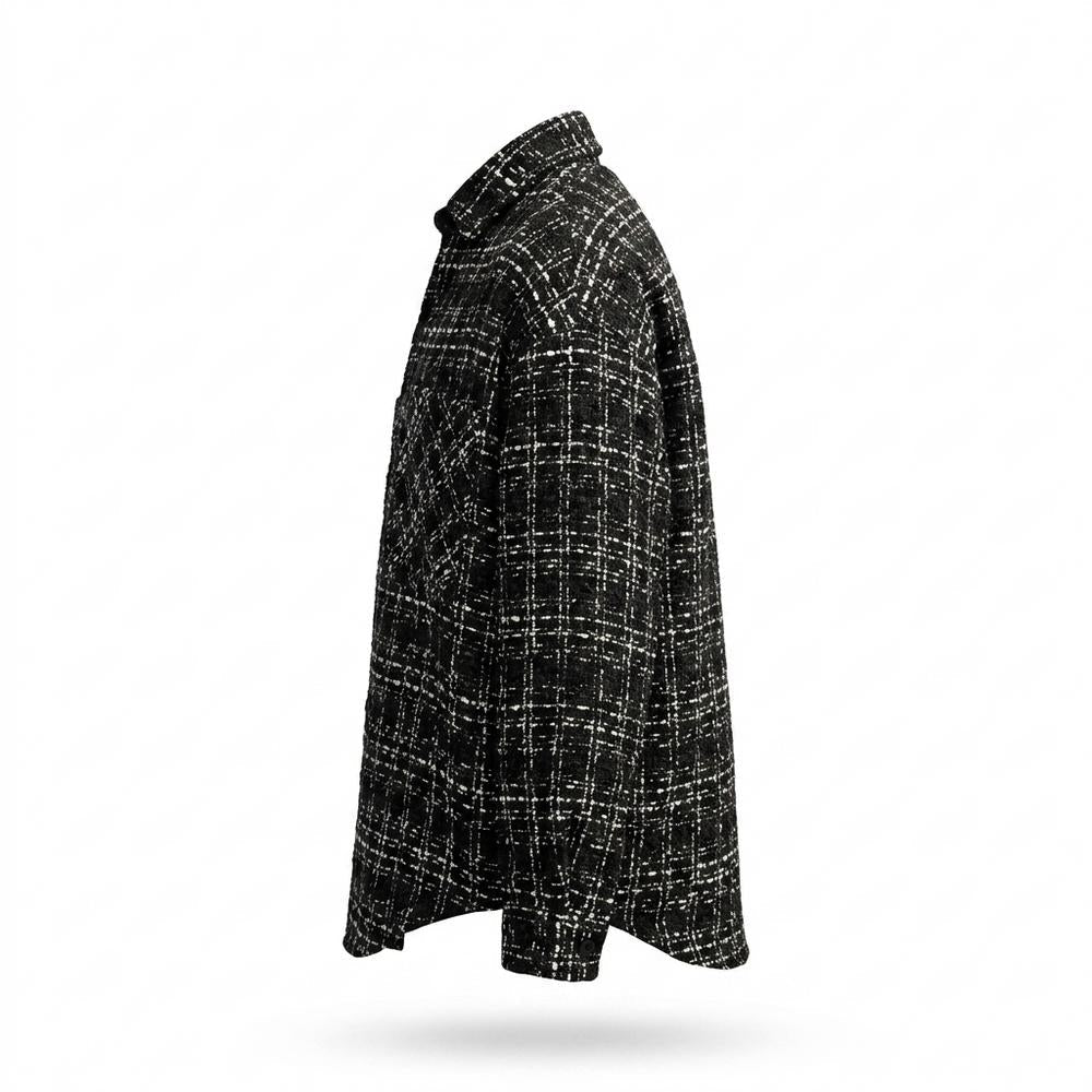 Gentleman Code - Kezan | Strukturiertes Kariertes Hemd Unisex