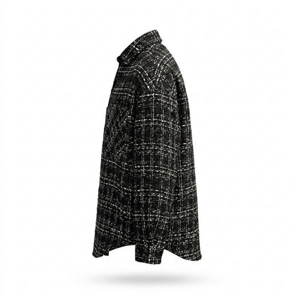 Gentleman Code - Kezan | Strukturiertes Kariertes Hemd Unisex
