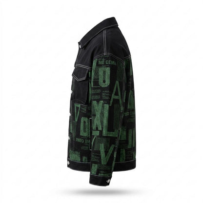 Gentleman Code - Vosor | Bedruckt Kontrastgesteppt Jacke Unisex