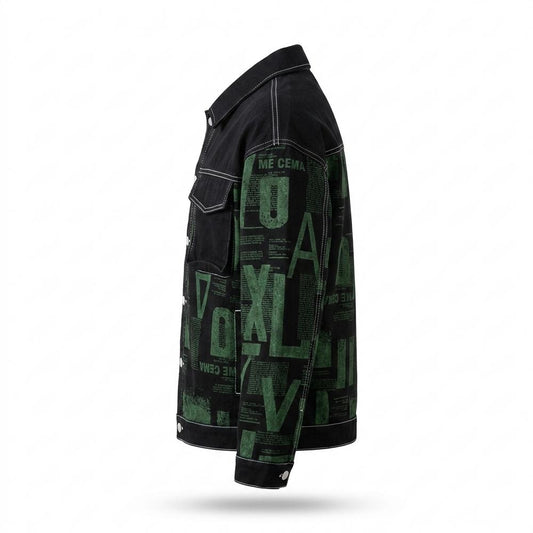 Gentleman Code - Vosor | Bedruckt Kontrastgesteppt Jacke Unisex