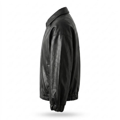 Gentleman Code - Nupuv | Reißverschluss Blouson Lederjacke Unisex
