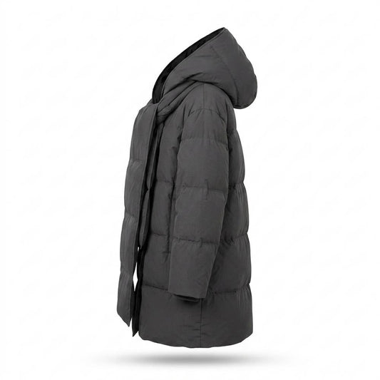 Gentleman Code - Eabin | Wattiert Lang Mantel Damen
