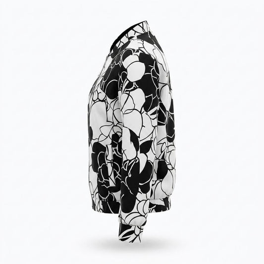Gentleman Code - Mogar | Gemustert Langärmlig Jacke Damen