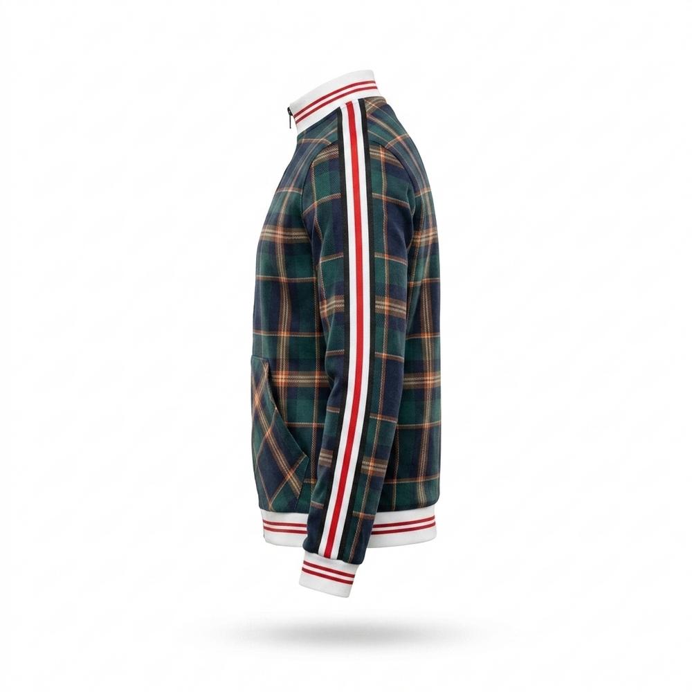 Gentleman Code - Vizin | Kariert Gerippt Jacke Unisex