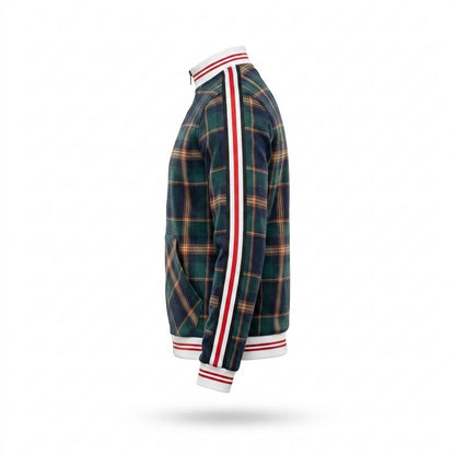 Gentleman Code - Vizin | Kariert Gerippt Jacke Unisex