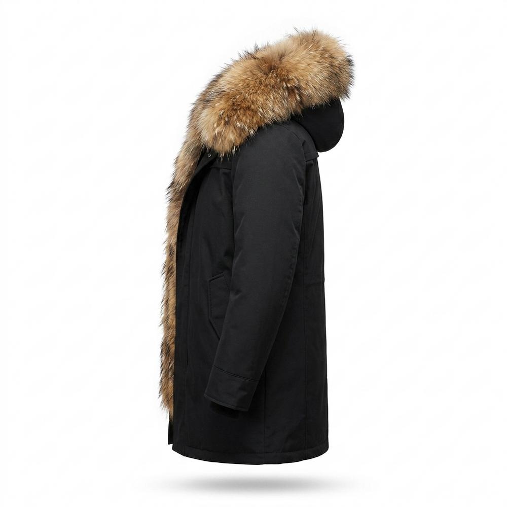 Gentleman Code - Citir | Warmer Gefütterter Mantel Herren